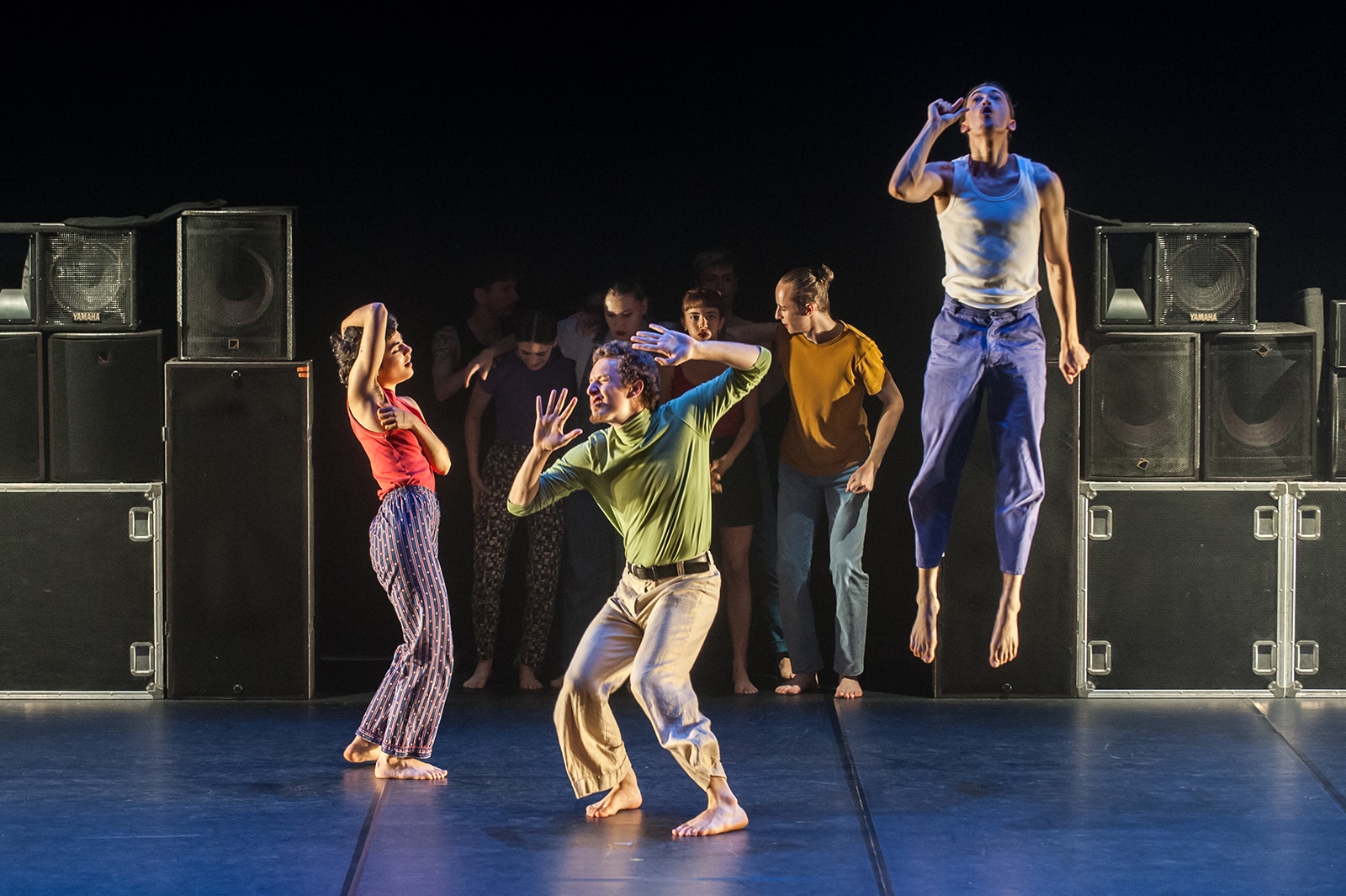 "Jours étranges" Dominique Bagouet. Transmission Catherine Legrand pour Coline. Théâtre de la Colonne. Miramas. Mai 2023